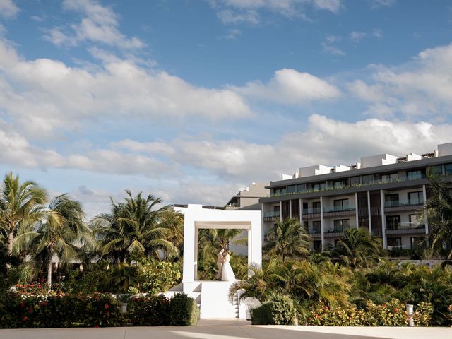 Austin and Nicole's Wedding in Cancun, Mexico 70