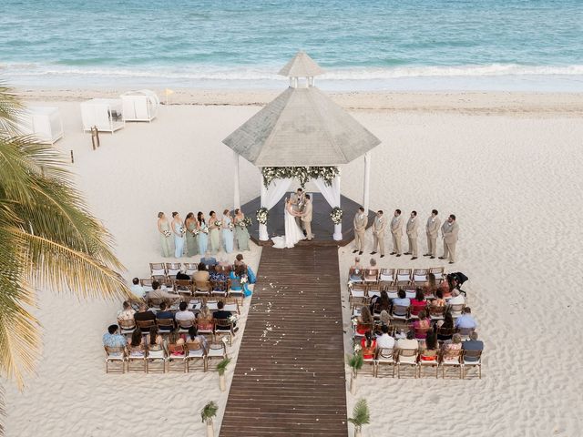 Austin and Nicole's Wedding in Cancun, Mexico 82