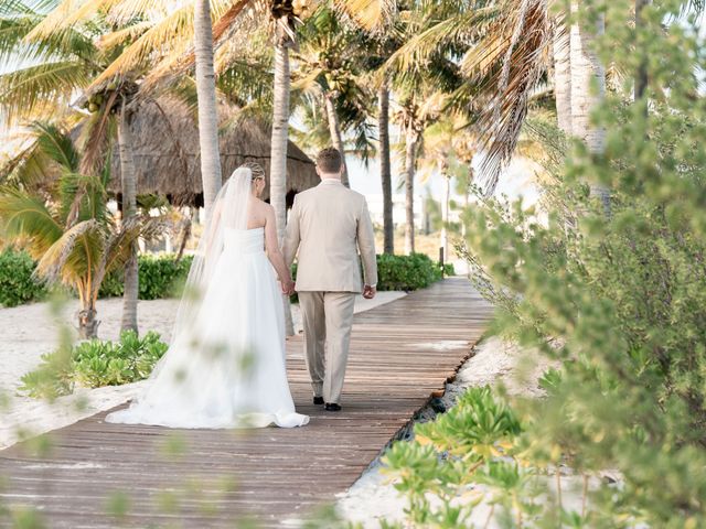 Austin and Nicole's Wedding in Cancun, Mexico 87