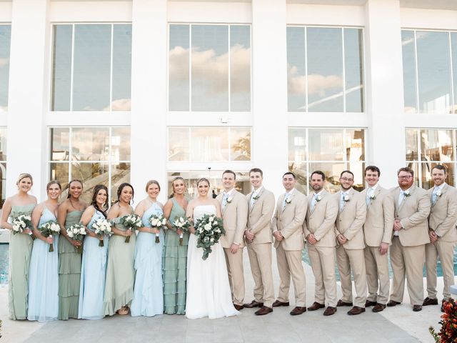 Austin and Nicole's Wedding in Cancun, Mexico 92