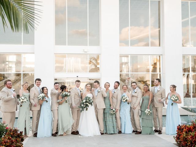Austin and Nicole's Wedding in Cancun, Mexico 97