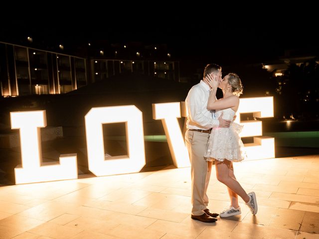Austin and Nicole's Wedding in Cancun, Mexico 140
