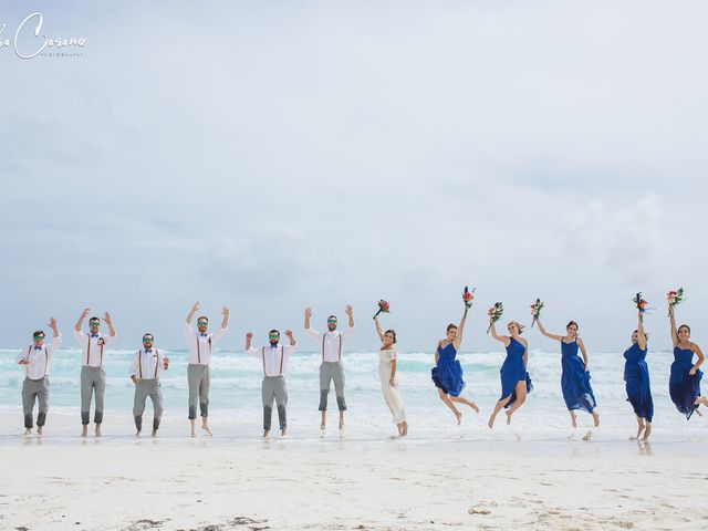 Michael and Valerie&apos;s Wedding in Cancun, Mexico 43