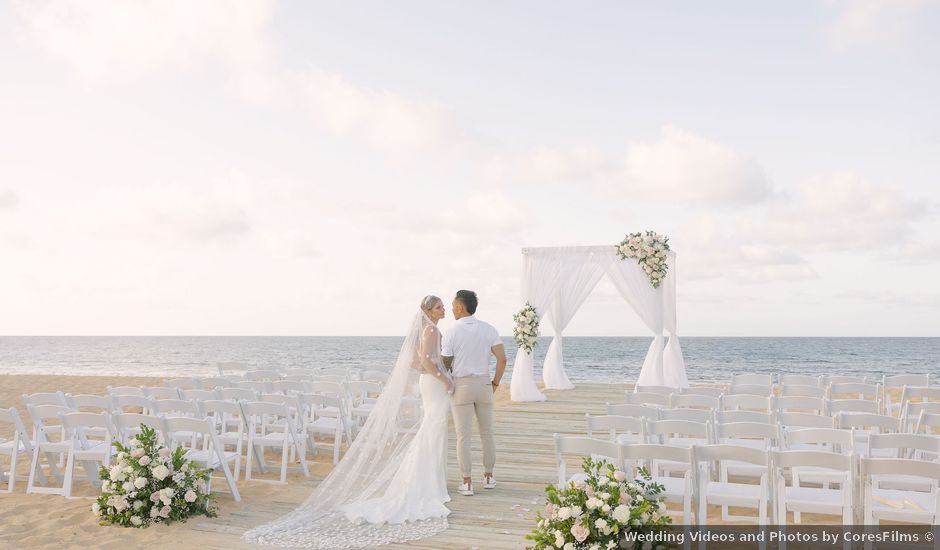 Angela and Jin Wu's Wedding in Punta Cana, Dominican Republic