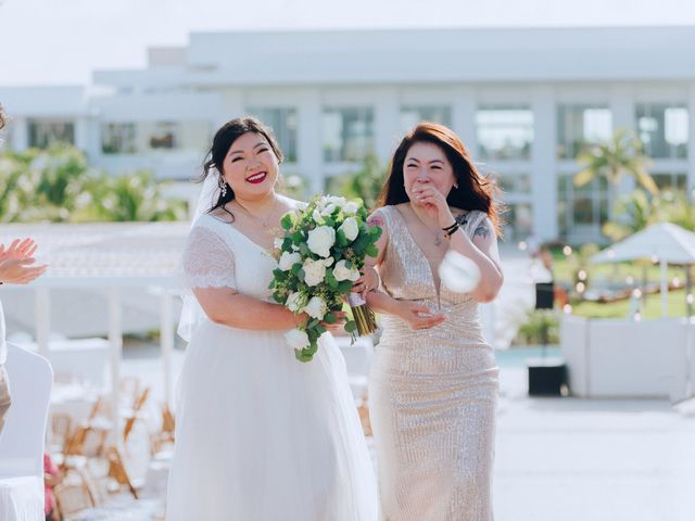 Shuai Li and Jennie&apos;s Wedding in Cancun, Mexico 26
