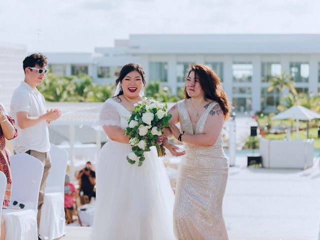 Shuai Li and Jennie&apos;s Wedding in Cancun, Mexico 27