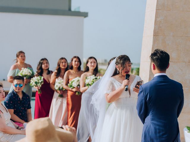 Shuai Li and Jennie&apos;s Wedding in Cancun, Mexico 33
