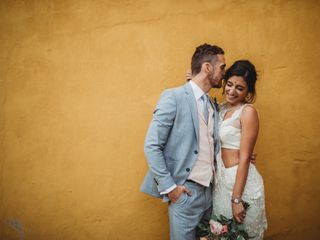 The wedding of Anushae and Peter