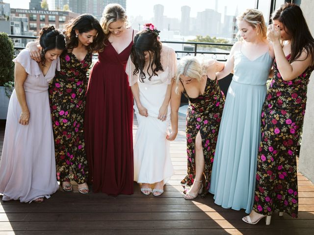 Ben and Ali&apos;s Wedding in Long Island City, New York 12