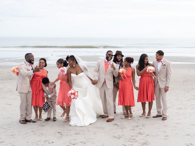 Lorenzo and Toniqua&apos;s Wedding in Myrtle Beach, South Carolina 65