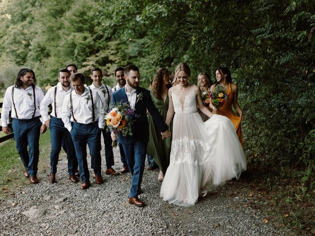 Preston and Ashlyn&apos;s Wedding in Asheville, North Carolina 35