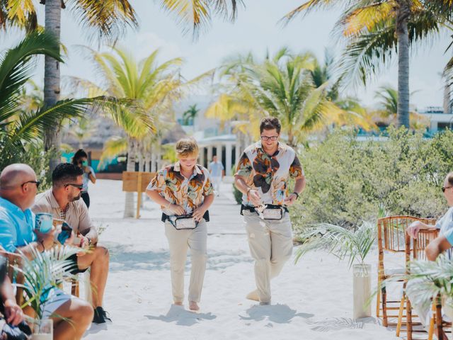 Tommy and Haley&apos;s Wedding in Cancun, Mexico 16