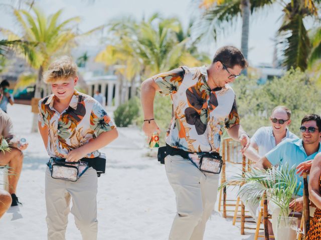 Tommy and Haley&apos;s Wedding in Cancun, Mexico 18