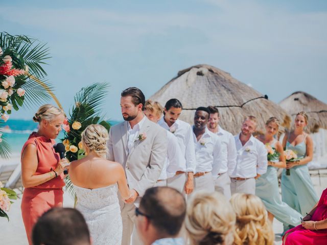 Tommy and Haley&apos;s Wedding in Cancun, Mexico 22