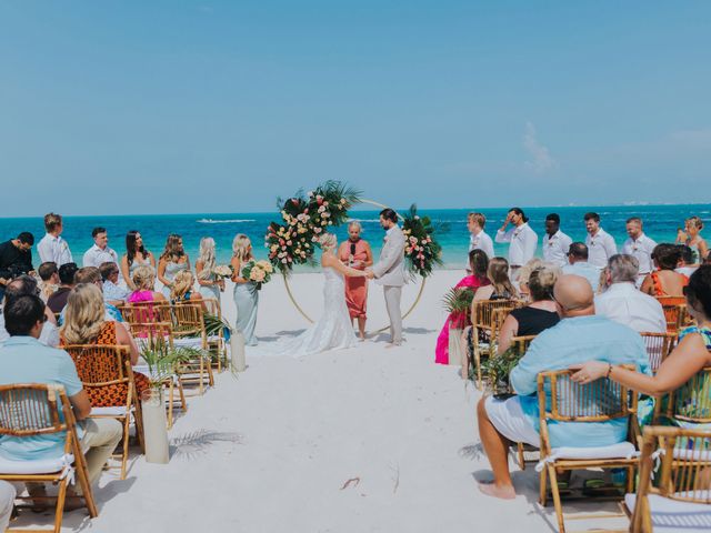 Tommy and Haley&apos;s Wedding in Cancun, Mexico 23