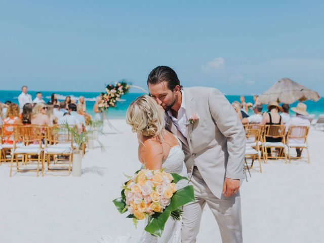Tommy and Haley&apos;s Wedding in Cancun, Mexico 26