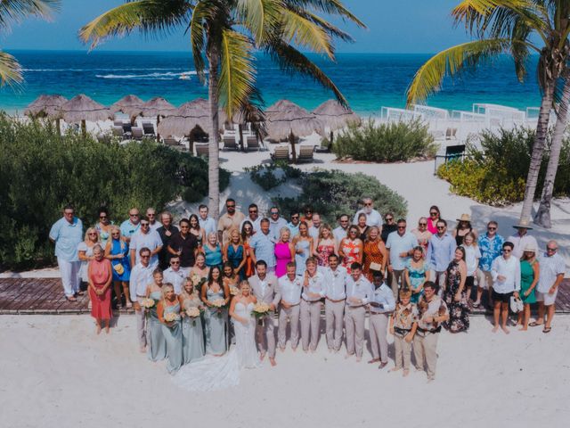 Tommy and Haley&apos;s Wedding in Cancun, Mexico 27