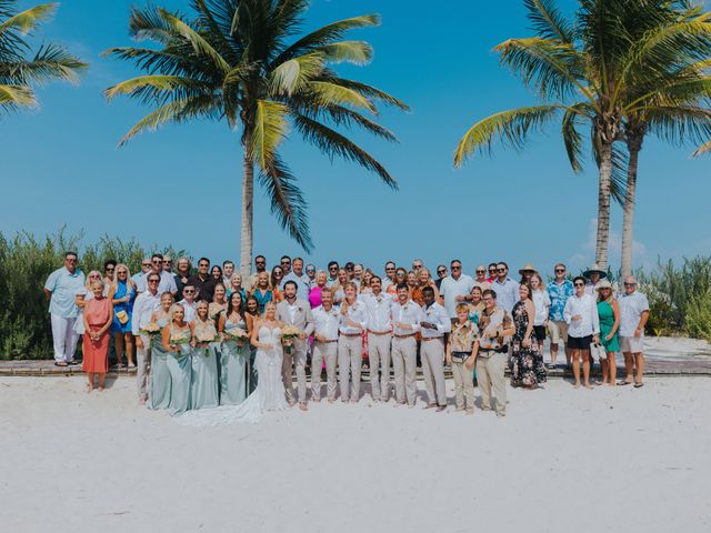 Tommy and Haley&apos;s Wedding in Cancun, Mexico 34