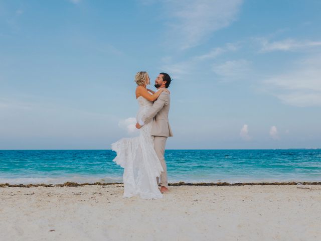 Tommy and Haley&apos;s Wedding in Cancun, Mexico 52