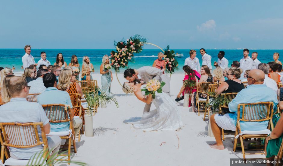 Tommy and Haley's Wedding in Cancun, Mexico
