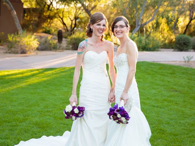 Sarah and Stephanie&apos;s Wedding in Scottsdale, Arizona 17
