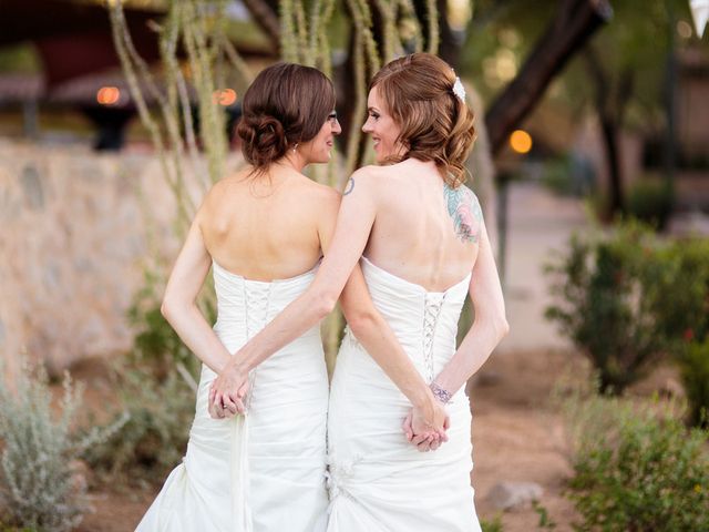 Sarah and Stephanie&apos;s Wedding in Scottsdale, Arizona 25