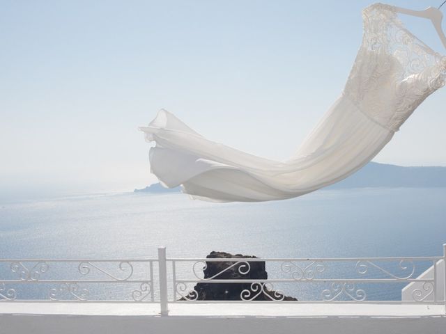 Garry and Karolina&apos;s Wedding in Santorini, Greece 14