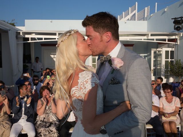 Garry and Karolina&apos;s Wedding in Santorini, Greece 31