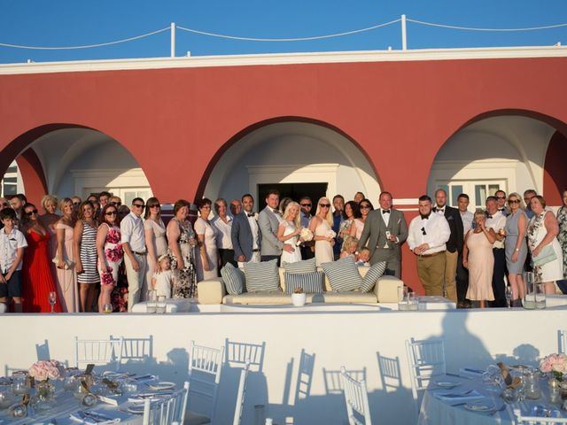 Garry and Karolina&apos;s Wedding in Santorini, Greece 32
