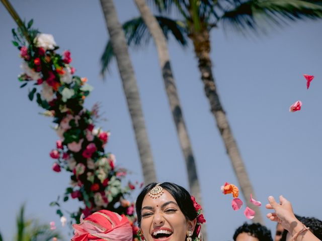 Sagars and Krishna&apos;s Wedding in Puerto Vallarta, Mexico 46