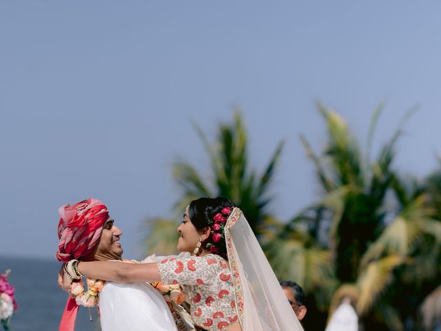 Sagars and Krishna&apos;s Wedding in Puerto Vallarta, Mexico 50