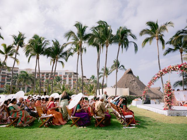 Sagars and Krishna&apos;s Wedding in Puerto Vallarta, Mexico 59