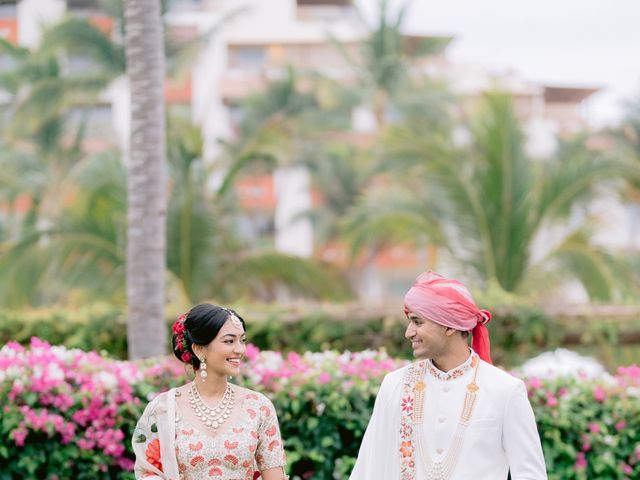 Sagars and Krishna&apos;s Wedding in Puerto Vallarta, Mexico 81