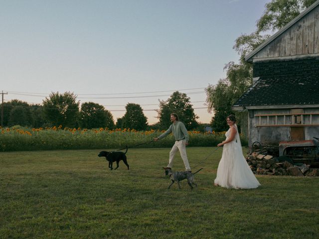 Justin and Nicole's Wedding in Whately, Massachusetts 35