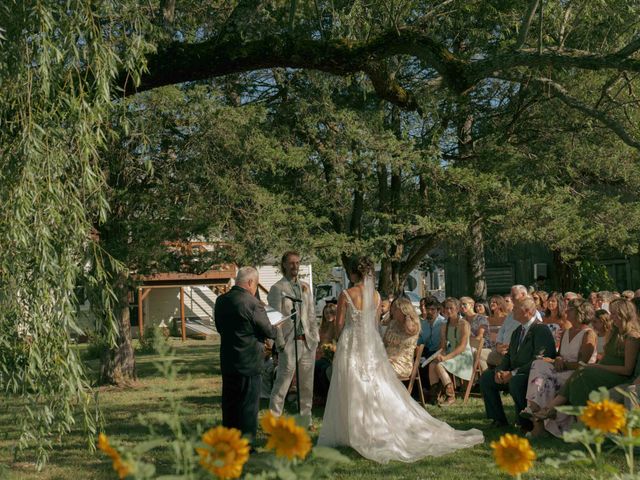 Justin and Nicole's Wedding in Whately, Massachusetts 98