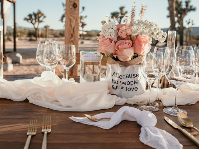 Jason and Samantha&apos;s Wedding in Joshua Tree, California 35