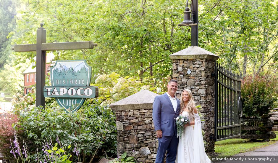 Krista and Chad's Wedding in Robbinsville, North Carolina