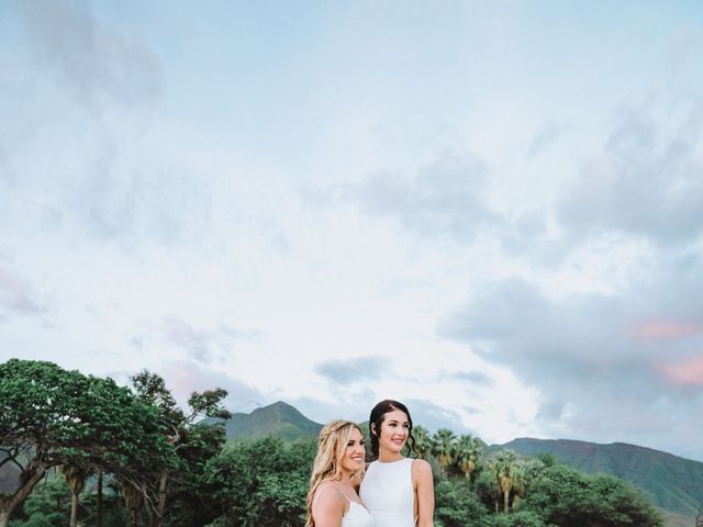 Danielle and Tayler&apos;s Wedding in Lahaina, Hawaii 43