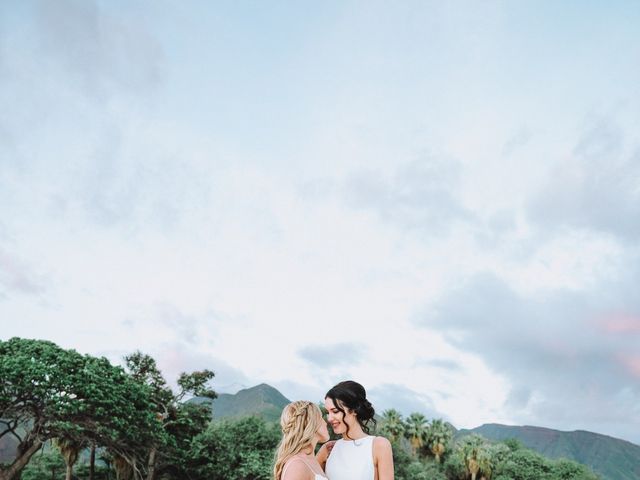 Danielle and Tayler&apos;s Wedding in Lahaina, Hawaii 45