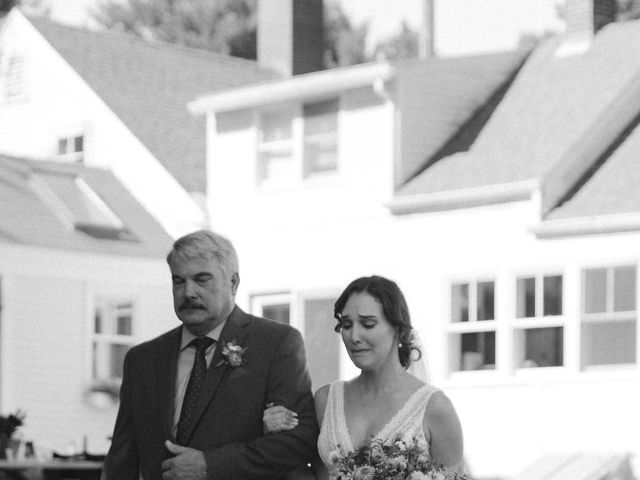 Tina and Brendan&apos;s Wedding in North Yarmouth, Maine 13