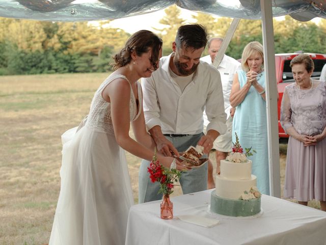 Tina and Brendan&apos;s Wedding in North Yarmouth, Maine 32