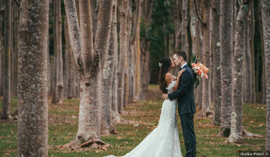Cherry and Brandon's Wedding in Kilauea, Hawaii