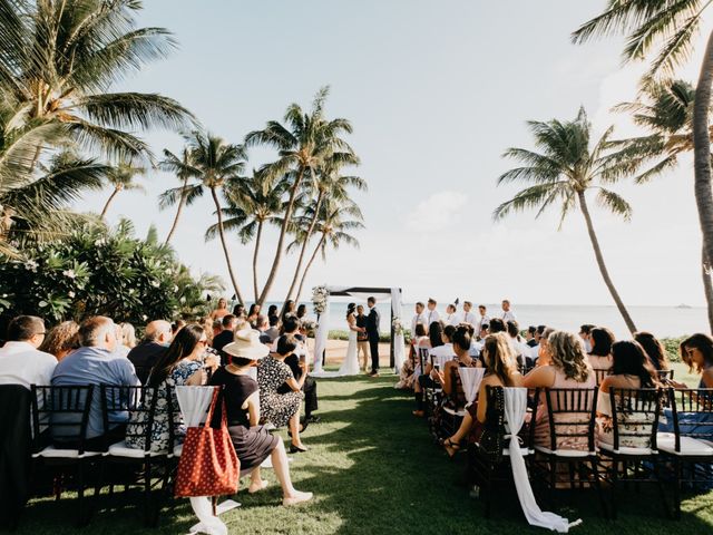 Aaron and Jennifer&apos;s Wedding in Kihei, Hawaii 74