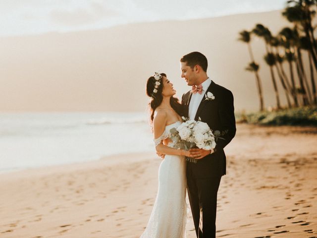 Aaron and Jennifer&apos;s Wedding in Kihei, Hawaii 96