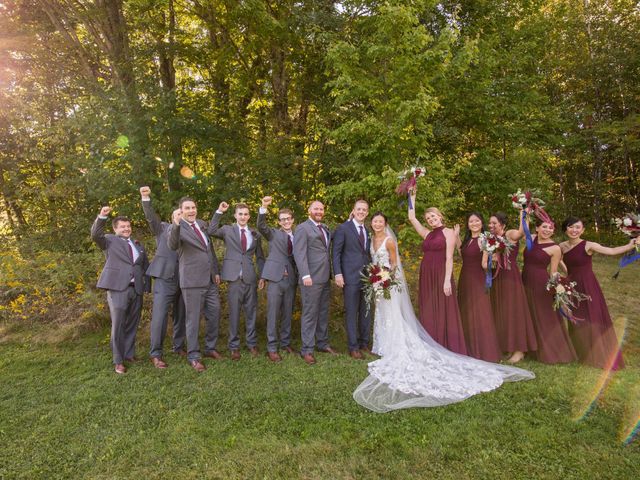 Tim Holzman and Jen Ren&apos;s Wedding in Danbury, New Hampshire 16