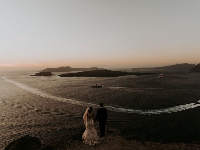Christian and Lissette &apos;s Wedding in Santorini, Greece 47