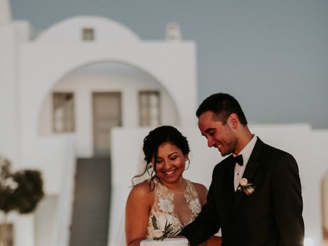 Christian and Lissette &apos;s Wedding in Santorini, Greece 48