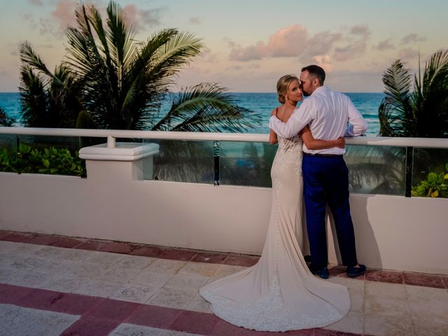 Scott and Amber&apos;s Wedding in Cancun, Mexico 55