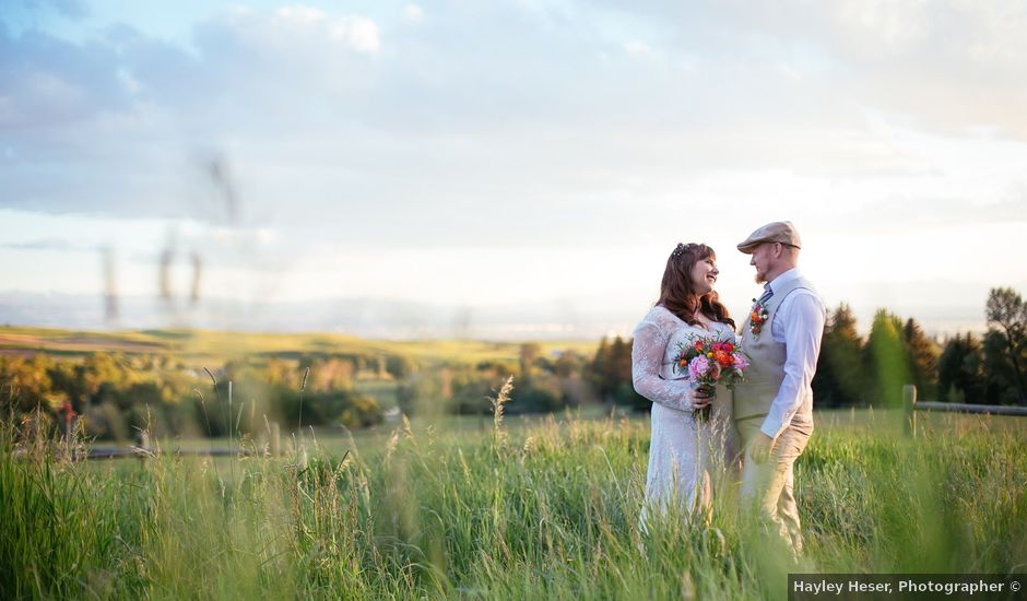 Arielle and Deron's Wedding in Bozeman, Montana