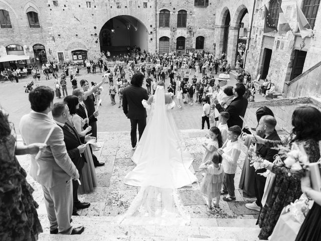 Angelo and Jasmin's Wedding in San Gimignano, Italy 10